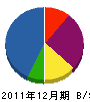 渡辺建設興業 貸借対照表 2011年12月期