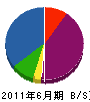 上野タタミ店 貸借対照表 2011年6月期