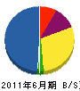 松本ガーデン 貸借対照表 2011年6月期