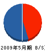 鈴木塗建工業 貸借対照表 2009年5月期