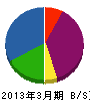 小阪建設 貸借対照表 2013年3月期