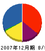 堂山建設 貸借対照表 2007年12月期
