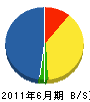 丸浜興産 貸借対照表 2011年6月期