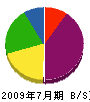 井龍建工 貸借対照表 2009年7月期