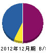 小菅工業 貸借対照表 2012年12月期