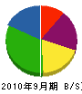 中津川田塗装 貸借対照表 2010年9月期