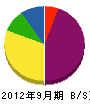 岩佐電機 貸借対照表 2012年9月期