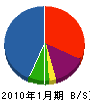 竹島電機 貸借対照表 2010年1月期