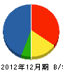 大嶋商会 貸借対照表 2012年12月期