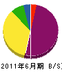 長井工務店 貸借対照表 2011年6月期