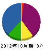 九州トースイ 貸借対照表 2012年10月期