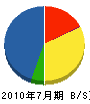 鎌田建築 貸借対照表 2010年7月期
