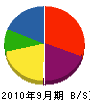 太田建築所 貸借対照表 2010年9月期