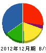 大牟田商会 貸借対照表 2012年12月期