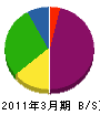 齋藤技建 貸借対照表 2011年3月期