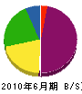 伊瀬知土木 貸借対照表 2010年6月期