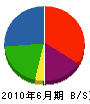 榊原工業 貸借対照表 2010年6月期
