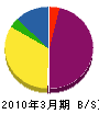 田中塗装工業 貸借対照表 2010年3月期
