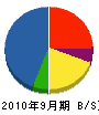 浦辺建設 貸借対照表 2010年9月期