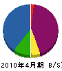 タケムラ創建 貸借対照表 2010年4月期