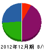 小澤工業 貸借対照表 2012年12月期