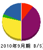 辻水道工業所 貸借対照表 2010年9月期