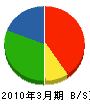 辰巳工務店 貸借対照表 2010年3月期
