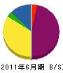 大槻土建 貸借対照表 2011年6月期