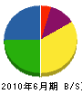 田辺建設 貸借対照表 2010年6月期