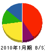 澤谷電工 貸借対照表 2010年1月期