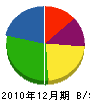 片山建築 貸借対照表 2010年12月期