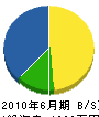 村井電気工事 貸借対照表 2010年6月期