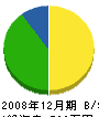 澁谷組 貸借対照表 2008年12月期