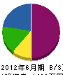 塚本土建工業 貸借対照表 2012年6月期