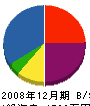 堀井設備工業 貸借対照表 2008年12月期