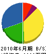 辰野電設 貸借対照表 2010年6月期