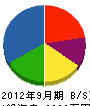 四国エレコン 貸借対照表 2012年9月期