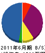 ヤマノウチスポーツ 貸借対照表 2011年6月期