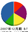 坂井田住設 貸借対照表 2007年12月期