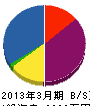 ニシジマ技建 貸借対照表 2013年3月期