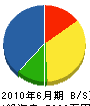 田中設備工業 貸借対照表 2010年6月期