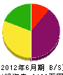 渡辺建設 貸借対照表 2012年6月期