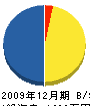 谷川工務店 貸借対照表 2009年12月期