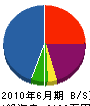 山崎企業 貸借対照表 2010年6月期