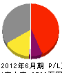 藤川電気工事 損益計算書 2012年6月期