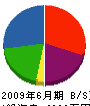 寿功建設 貸借対照表 2009年6月期