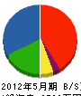 田村企画 貸借対照表 2012年5月期