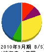 石井実業 貸借対照表 2010年9月期