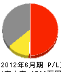 松浦建設 損益計算書 2012年6月期