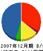 野崎建設 貸借対照表 2007年12月期
